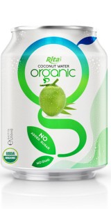 Organic Coconut water 250ml short can