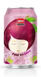 Factory beverage 330ml passion fruit juice drink