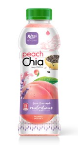  450ml Best Chia seed drink with Peach