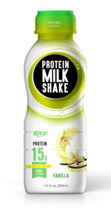 Protein Milk Shake with Vanilla flavor 330ml PP bottle 11.16 fl oz