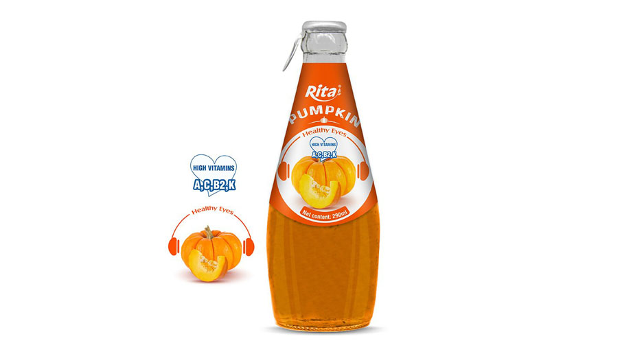 Pumpkin 290ml glass