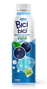16.9 Fl Oz PET Bottle Bici Bici Blackcurrant Juice Drink with Nata de Coco 16.9 Fl Oz PET Bottle Bici Bici Blackcurrant Juice Drink with Nata de Coco