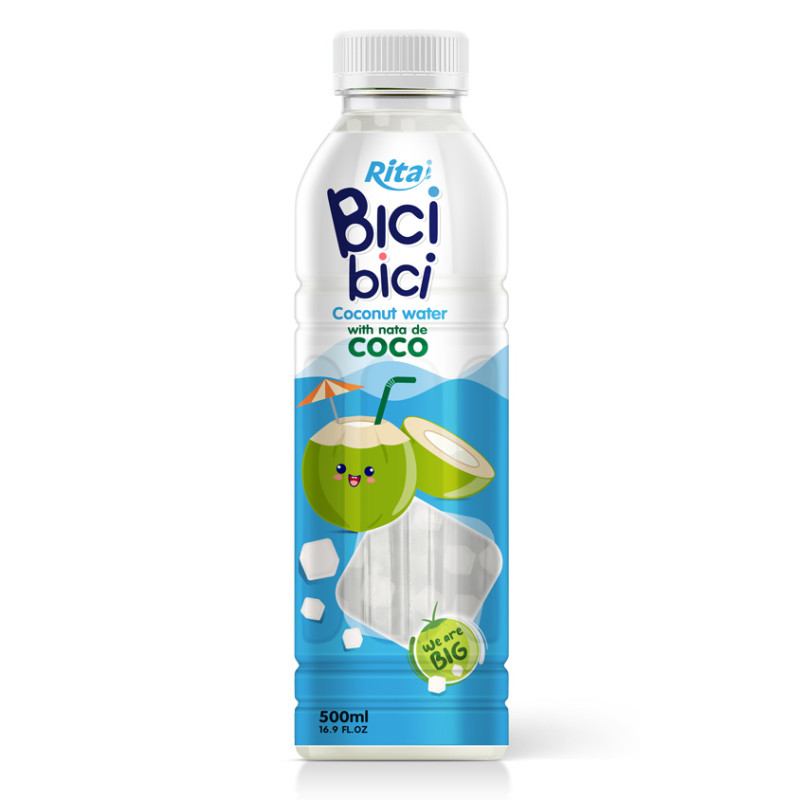 Rita Bici Bici Coconut Water with Nata de Coco 500ml PET Bottle