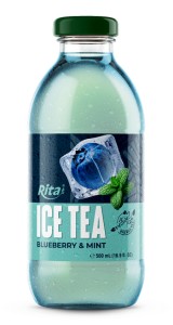 Rita Blueberry Mint Ice Tea 500ml Glass Bottle