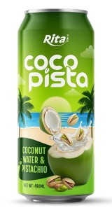 Rita Coco Pista Coconut Water with Pistachio 490ml Can