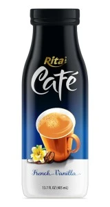 Rita French Vanilla Coffee drink 405ml glass bottle