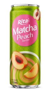 Rita Matcha Peach Drink 320ml Can
