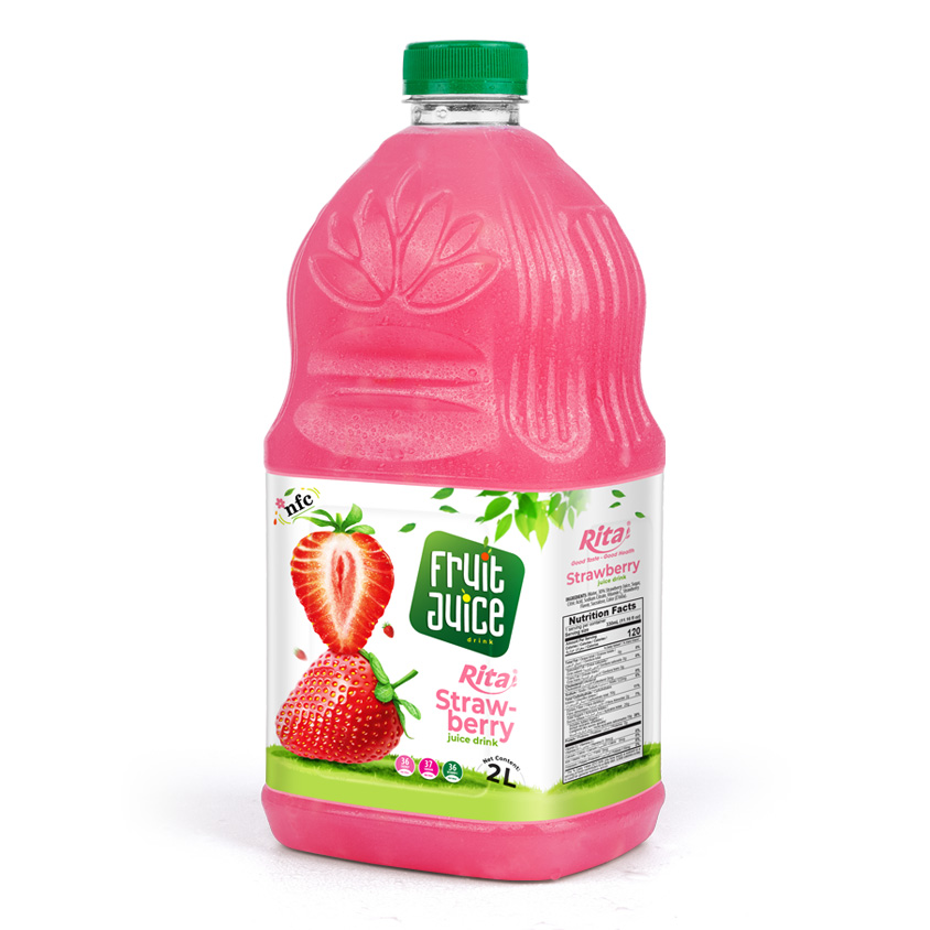 Rita NFC Strawberry Juice Drink 2L PET Bottle