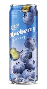 Rita Sparkling Blueberry 320ml Sleek Can