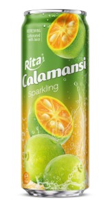 Rita Sparkling Calamansi Drink 320ml Sleek Can