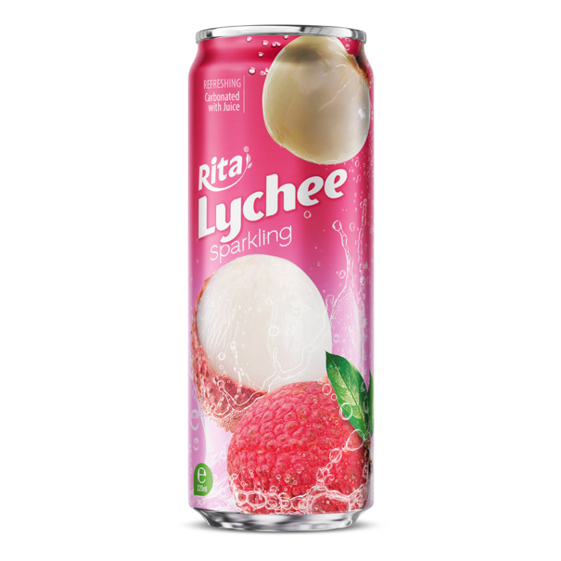 Rita Sparkling Lychee 320ml Sleek Can
