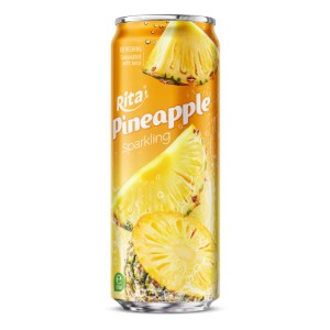 Rita Sparkling Pineapple 320ml Sleek Can