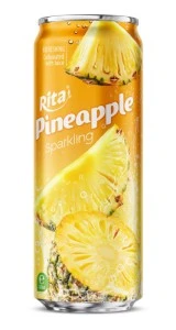 Rita Sparkling Pineapple 320ml Sleek Can