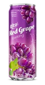 Rita Sparkling Red Grape 320ml Sleek Can