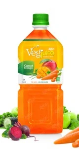 Vegetable carot  mango juice drink 1000ml pet bottle