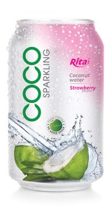 330ml Strawberry flavor with Sparking Coconut water 