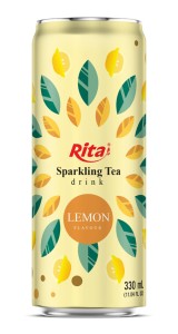 Best Quality Sparkling Tea Drink Lemon Flavor 