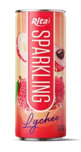 Sparkling drink fruit lychee 250ml cans Sparkling drink fruit lychee 250ml cans