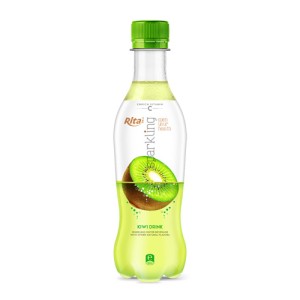 Sparkling fruit kiwi juice  flavor 400ml Pet bottlerita web