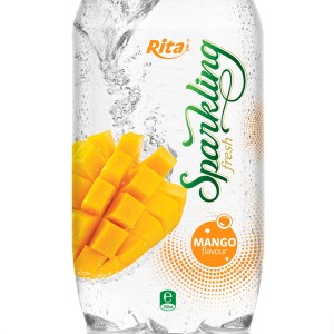 Sparkling mango juice drink 350ml Pet bottle 
