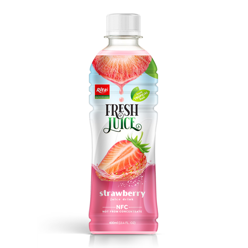 Strawberry juice 400ml PET