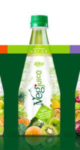 290ml Pet Bottle vegetabel juice drink 