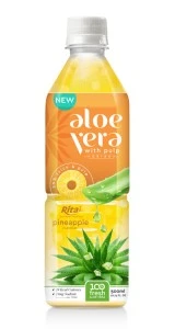 Pineapple Juice Drink With Aloe Vera Pulp