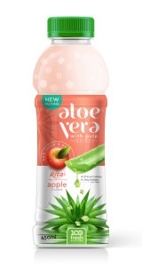 450ml Apple juice Aloe vera with Pulp drink 450ml Apple juice Aloe vera with Pulp drink