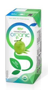 aseptic 200ml Organic Coconut water