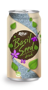 500ml Canned Basil Seed Drink