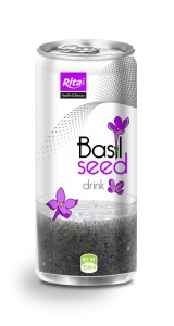 250ml Canned Basil Seed Drink