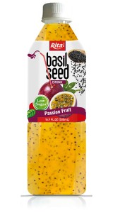 500ml Bottle Low Sugar Basil Seed Drink Passion Fruit Juice 500ml Bottle Low Sugar Basil Seed Drink Passion Fruit Juice
