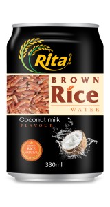 Brown Rice Water with Coconut Milk Flavour