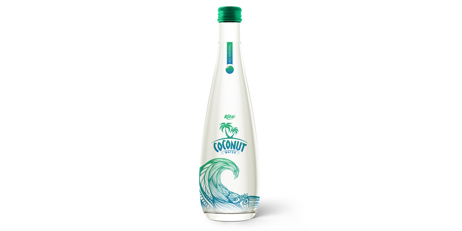 coconut waterwholesale price glass bottle 300ml