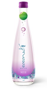 coconut waterwith mangosteen glass bottle 300ml