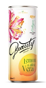 collagen Beauty drink lemon and aloe vera flavor