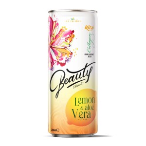 collagen  Beauty drink lemon and aloe vera flavor
