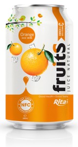 Best fruit orange juice packaging 330ml