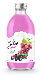 fruit grape juice private label brand glass 320ml