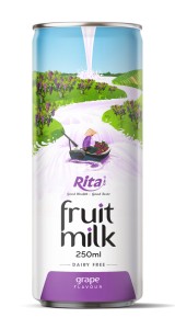 250ml canned grape fruit milk drink 250ml canned grape fruit milk drink