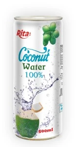 100% Natural Coconut Water coconut fruit