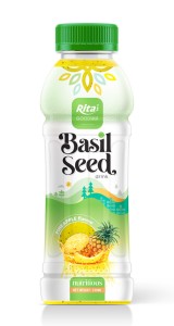 nutritious food Basil seed drink pineapple