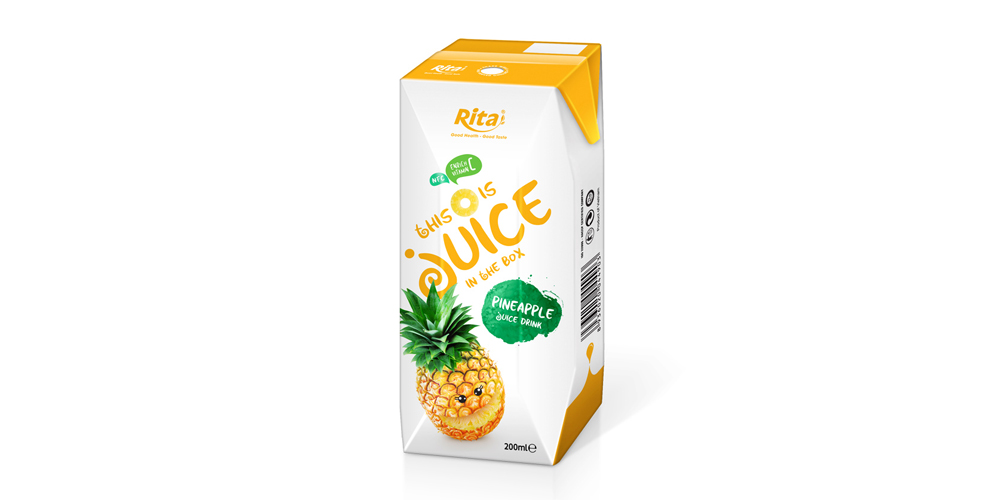 packaging solutions fruit pineapple juice in tetra pak