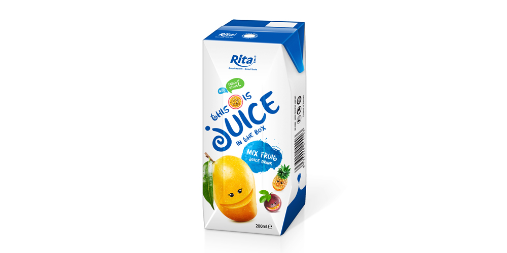 packaging solutions mix fruit juice in tetra pak
