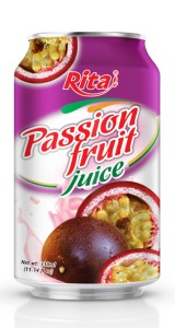 Passion fruit juice of RITA beverage
