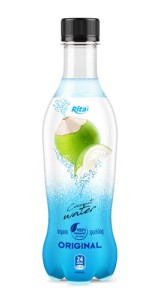 pet bottle 400ml spakling Coconut water original web 1