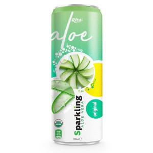 private label brand Sparkling  aloe vera  oringinal 320ml