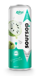private label fresh Fruit soursop  330ml