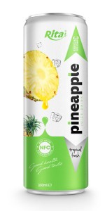 private label fresh Fruit pineapple 330ml