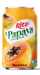 real fruit juice 11.16 fl oz papaya juice drink